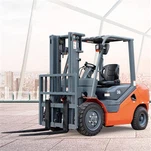 Hydraulic Diesel Forklift Tsheb