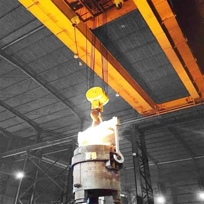 Overhead Choj Taug kev Metallurgical Casting Crane